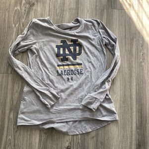 Under Armour Notice Dame long sleeve